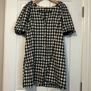 Zara Gingham Dress